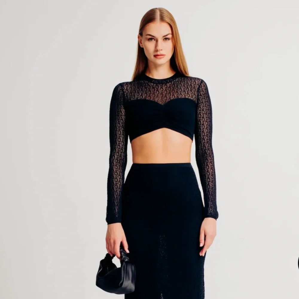 Beverly Top TORN BY RONNY KOBO Medium black - Picture 2 of 4